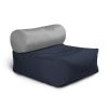 Jaxx Tybee Large Outdoor Lounge w/ Bolster - Sunbrella Indigo
