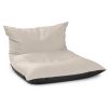 Jaxx Finster Outdoor Bean Bag Lounge Chair - Sunbrella Pearl