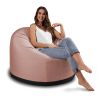 Jaxx Palmetto Large Round Outdoor Bean Bag Club Chair - Sunbrella Petal