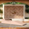 Jaxx Clermont Sun Lounger - Luxurious Waterproof Poolside Lounge & Outdoor Chaise - Sunbrella Petal
