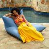 Jaxx Finster Outdoor Bean Bag Lounge Chair - Sunbrella Ocean