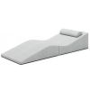 Jaxx Clermont Sun Lounger - Luxurious Waterproof Poolside Lounge & Outdoor Chaise - Sunbrella Granite