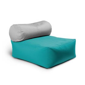 Jaxx Tybee Large Outdoor Lounge w/ Bolster - Sunbrella Aruba