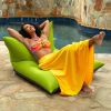Jaxx Finster Outdoor Bean Bag Lounge Chair - Sunbrella Lime
