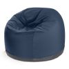 Jaxx Palmetto Large Round Outdoor Bean Bag Club Chair - Sunbrella Navy