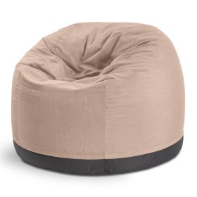 Jaxx Palmetto Large Round Outdoor Bean Bag Club Chair - Sunbrella Petal