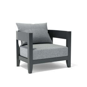 Coronado Deep Seating Aluminum Armchair
