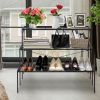 Outdoor 3 Tier Metal Plant Stand with Heavy Duty Rack for Multiple Use