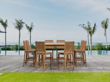 Avalon 9 Pieces Outdoor Pub Set