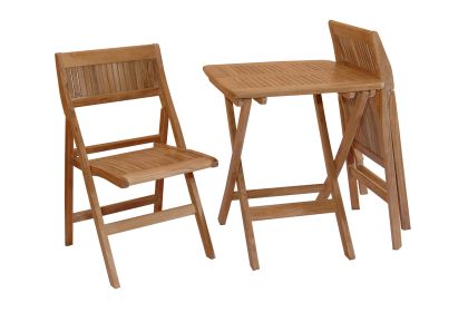 Windsor 3 Pieces Square Outdoor Bistro Set