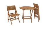 Windsor 3 Pieces Folding Outdoor Bistro Set
