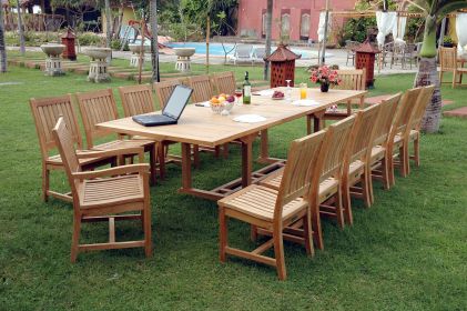 Rialto Valencia 15 Pieces Outdoor Dining Set