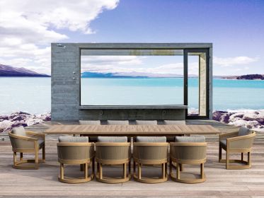 SET-337 11-pc Catania Dining Set