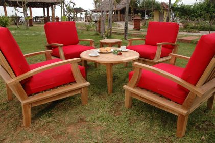 Brianna 6-Pieces Deep Seating Armchair Set
