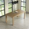 Brentford Dining Table - Light Brown