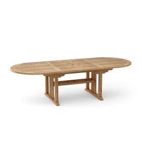 Sahara Oval double Ext Table