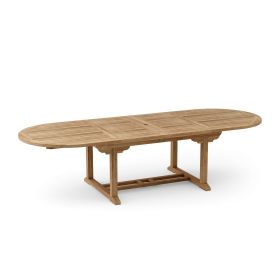 Oval Extension Table Double Extension
