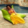 Jaxx Finster Outdoor Bean Bag Lounge Chair - Sunbrella Lime