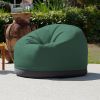 Jaxx Palmetto Large Round Outdoor Bean Bag Club Chair - Sunbrella Breeze