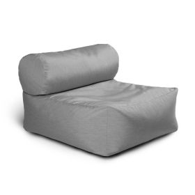 Jaxx Tybee Large Outdoor Lounge w/ Bolster - Sunbrella Granite