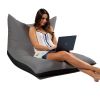 Jaxx Finster Outdoor Bean Bag Lounge Chair - Sunbrella Slate