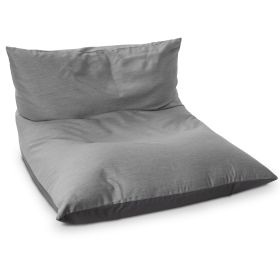 Jaxx Finster Outdoor Bean Bag Lounge Chair - Sunbrella Slate