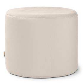 Jaxx Spring Indoor / Outdoor Bean Bag Pouf Ottoman (Option: Pearl)