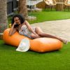 Arlo Outdoor Bean Bag Sun Lounger - Pool and Patio Chaise Recliner