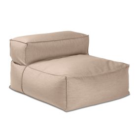 Baya Outdoor Center Seat - Luxurious Oversized European Style Outdoor Soft Seating (Option: Sunbrella Petal)