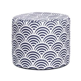 Jaxx Spring Outdoor Ottoman (Option: Nippon Koi)