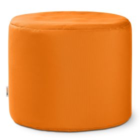 Jaxx Spring Indoor / Outdoor Bean Bag Pouf Ottoman (Option: Sunbrella Tangerine)