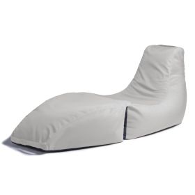 Jaxx Prado Outdoor Chaise Lounge (Option: Pearl)