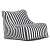 Jaxx Ponce Outdoor Bean Bag Chair - Weather Resistant Patio and Poolside Lounge Seating