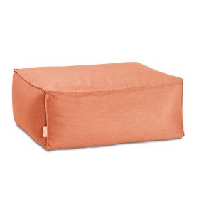 Baya Outdoor Ottoman - Sunbrella (Option: Coral)