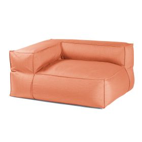 Baya Outdoor Right Corner - Sunbrella (Option: Coral)