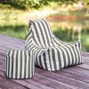 Jaxx Juniper Jr Outdoor Kids Bean Bag Chair / Childrens Garden Chair