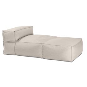 Baya Outdoor Chaise - Luxurious Chaise Sun Lounger for Poolside or Hospitality (Option: Silver)