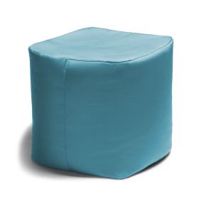 Jaxx Luckie Outdoor Patio Bean Bag Ottoman (Option: Light Blue)