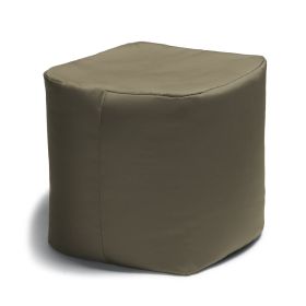 Jaxx Luckie Outdoor Patio Bean Bag Ottoman (Option: Taupe)