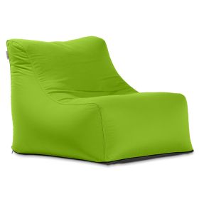 Jaxx Ponce Outdoor Bean Bag Chair - Weather Resistant Patio and Poolside Lounge Seating (Option: Lime Green)