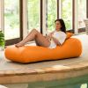 Arlo Outdoor Bean Bag Sun Lounger - Pool and Patio Chaise Recliner