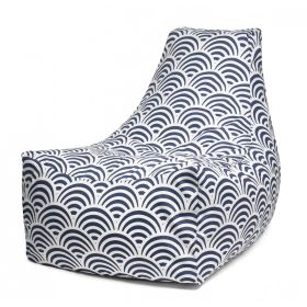Jaxx Juniper Outdoor Bean Bag Patio Chair (Option: Marine Scales)