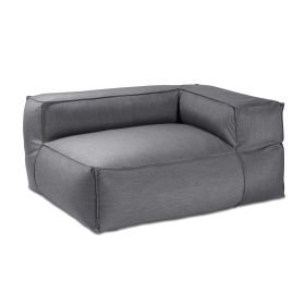 Baya Outdoor Left Corner - Sunbrella (Option: Charcoal)