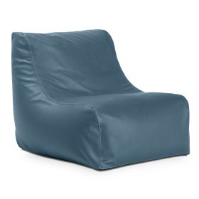 Jaxx Ponce Nautical Edition - Casual Bean Bag Seating for Boat (Option: Yacht & Watersports - Marine Vinyl Bay Navy)