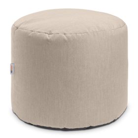 Jaxx Spring Indoor / Outdoor Bean Bag Pouf Ottoman (Option: Sunbrella Flax)