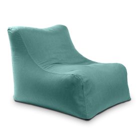 Jaxx Ponce Outdoor Bean Bag Chair - Weather Resistant Patio and Poolside Lounge Seating (Option: Sunbrella Breeze)