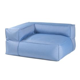Baya Outdoor Right Corner - Sunbrella (Option: Ocean Blue)