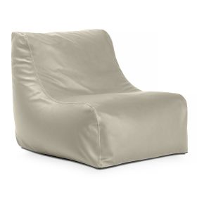 Jaxx Ponce Nautical Edition - Casual Bean Bag Seating for Boat (Option: Yacht & Watersports - Marine Vinyl Mineral Gray)