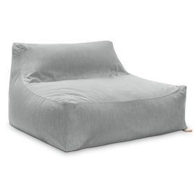 Jaxx Lavista Outdoor Bean Bag Loveseat/Modern Patio Sofa (Option: Sunbrella Granite)
