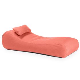 Arlo Outdoor Bean Bag Sun Lounger - Pool and Patio Chaise Recliner (Option: Flamingo)